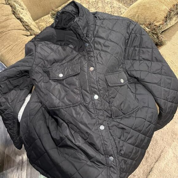 Akira Black Winter Jacket Light Medium Women's Without Tags (A Little Baggie) - Picture 1 of 2